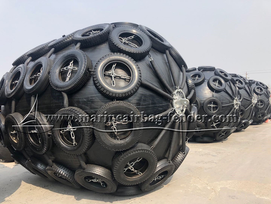 Fener de goma flotante inflable de alta presión, Fener de neumáticos de avión