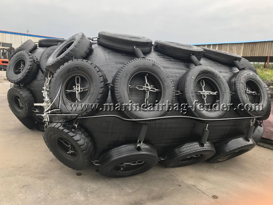 1.5m X 3m Fender de caucho inflable para embarcaciones y barcos