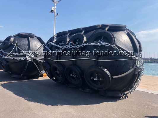 1.5m X 3m Fender de caucho inflable para embarcaciones y barcos