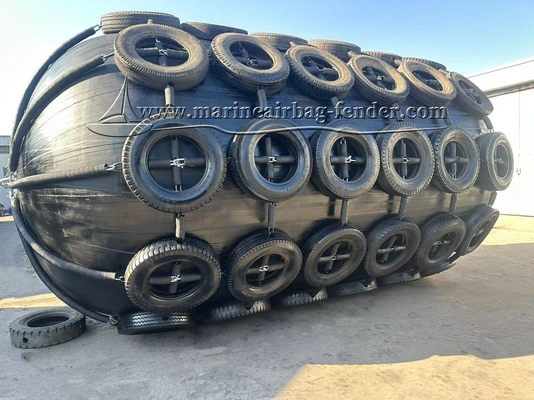 Fender de caucho neumático de alta tracción con fácil instalación