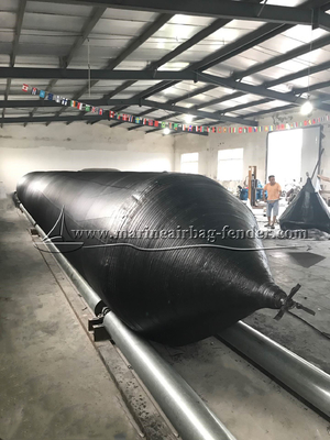 Tamaño Bolso de aire de goma inflable negro