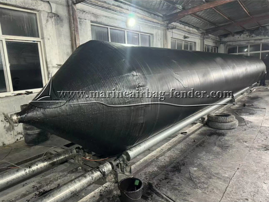 Bolsas de aire inflables marinas duraderas de 0,5 m a 30 m tamaño para astilleros