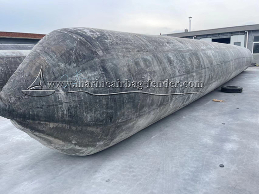 Balón de goma inflable personalizado, bolsas de aire de goma marina para el lanzamiento rápido del barco
