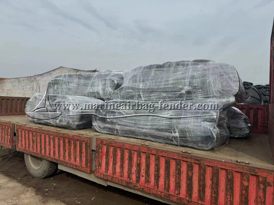 1.5m de diámetro, bolsas de aire de lanzamiento de buques, globos inflables de goma marina.