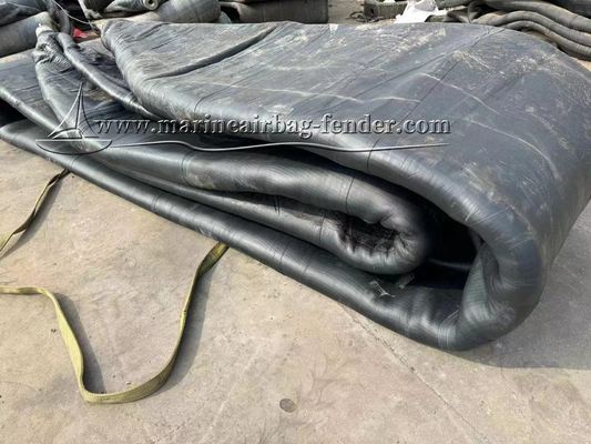 Balón de goma inflable personalizado, bolsas de aire de goma marina para el lanzamiento rápido del barco