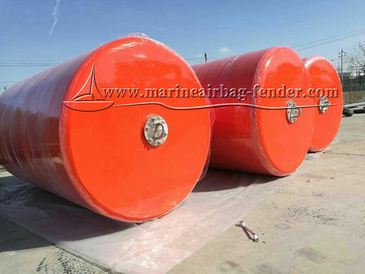 30-120Kg/m3 Fender de espuma flotante con red de cadena de acero inoxidable galvanizado en caliente