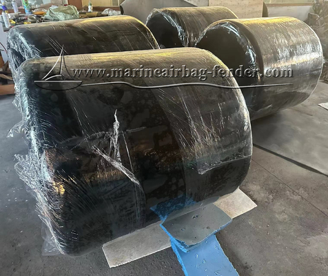 Fender de barco de espuma EVA de alta densidad con superficie de poliurea y red de neumáticos de cadena