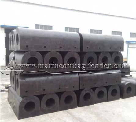 Fenders de caucho D negro de tamaño personalizado Fenders extrudidos marinos