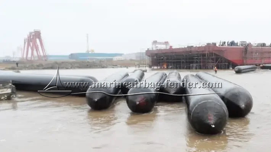 Barco de elevación Balón de rodillo Bolsas de aire Barco de lanzamiento Bolsa de aire Anti desgarro