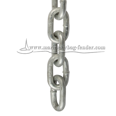 Cadenas de amarre de enlace largo de metal soldado U1 U2 U3 de grado personalizado