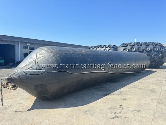 Balón de goma inflable personalizado, bolsas de aire de goma marina para el lanzamiento rápido del barco