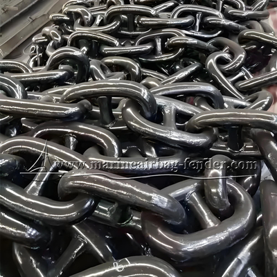 Cadena de amarre pesada en alta mar Alta resistencia Varios tamaños disponibles