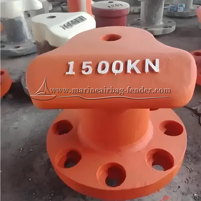 Barco de acero pintado / Bollar anti-corrosión para los muelles marinos