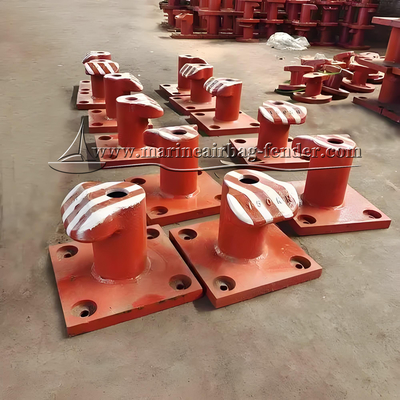 Barco de acero pintado / Bollar anti-corrosión para los muelles marinos