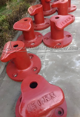 Barco de acero pintado / Bollar anti-corrosión para los muelles marinos
