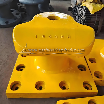 Barco de acero pintado / Bollar anti-corrosión para los muelles marinos