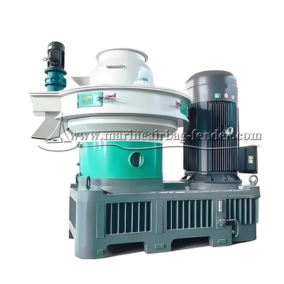 Máquina neumática de pellets a presión plana con reducción de carga pesada / sistema de lubricación automática