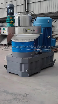 Máquina de pellets de anillo vertical, equipo eléctrico de combustible de biomasa