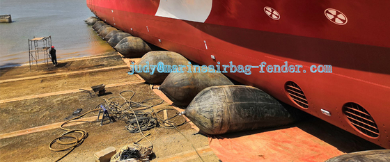 4-15 capas de cables de lanzamiento de buques bolsas de aire marinas con certificado CCS de 24 meses
